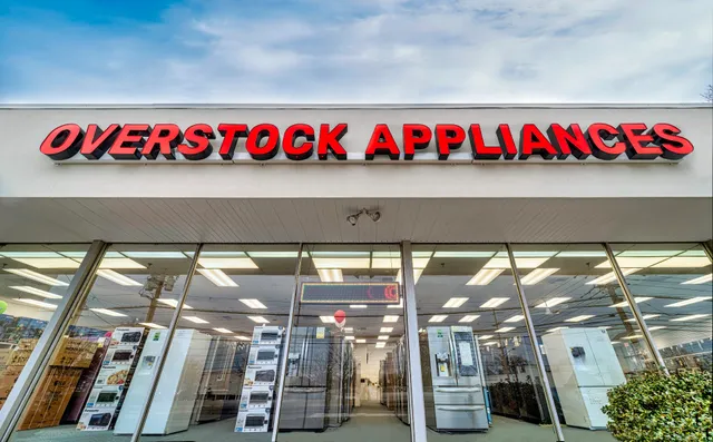 OVERSTOCK APPLIANCES