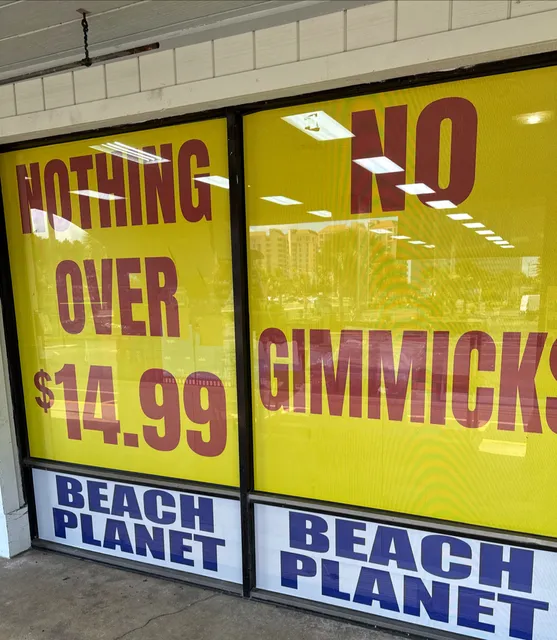 Beach Planet - Nothing Over $14.99