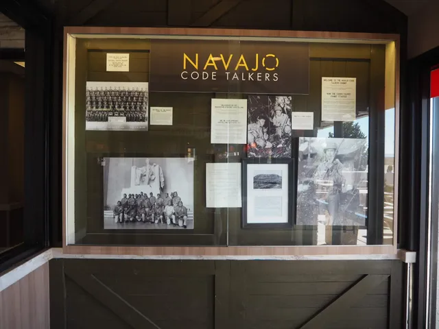 Navajo Code Talkers Exhibit - Inside Burger King