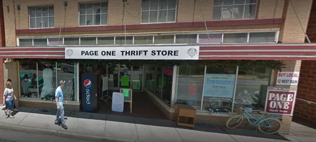 Page One Treasures Thrift Store