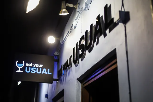 not your USUAL wine bar