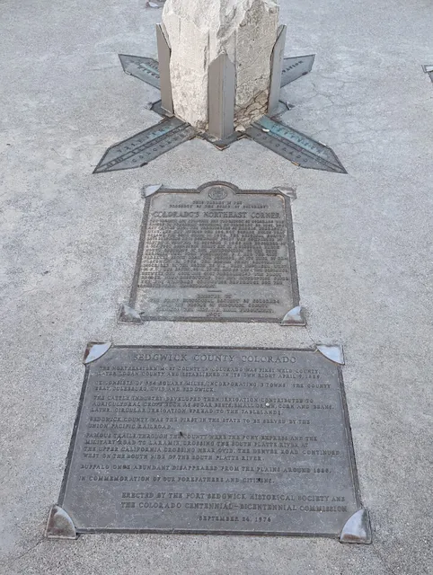 Colorado - Nebraska Corner Border Marker