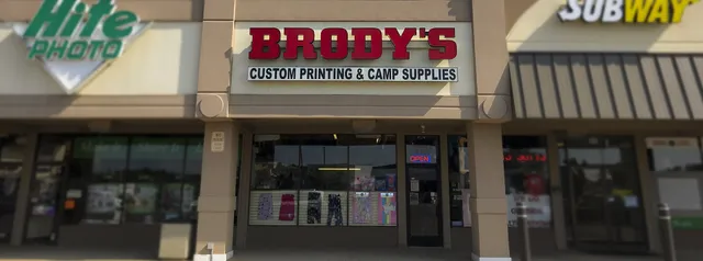 Brody's Custom Clothing and Printed Goods / Online team stores / Tailoring / Overnight Camp Supplies