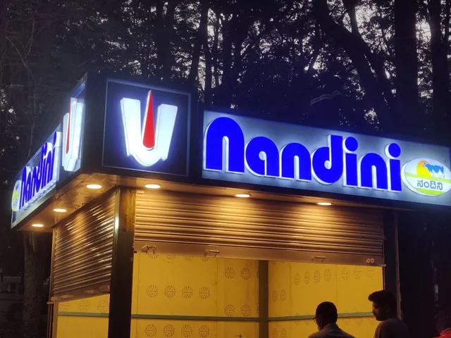 Nandini milk parlour