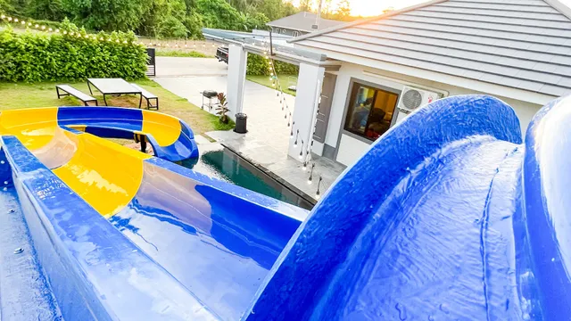 บ้านพักสัตหีบ The best house pool villa