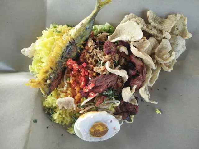 Nasi Kerabu Tumis Moksu Tini