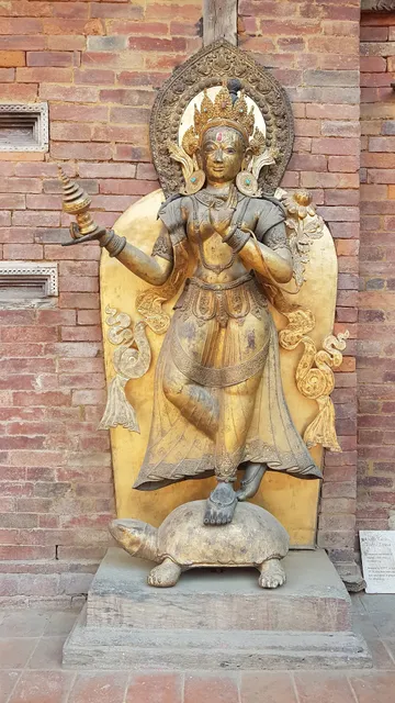 Chinese Printed Blue Nankeen Exhibition Hall