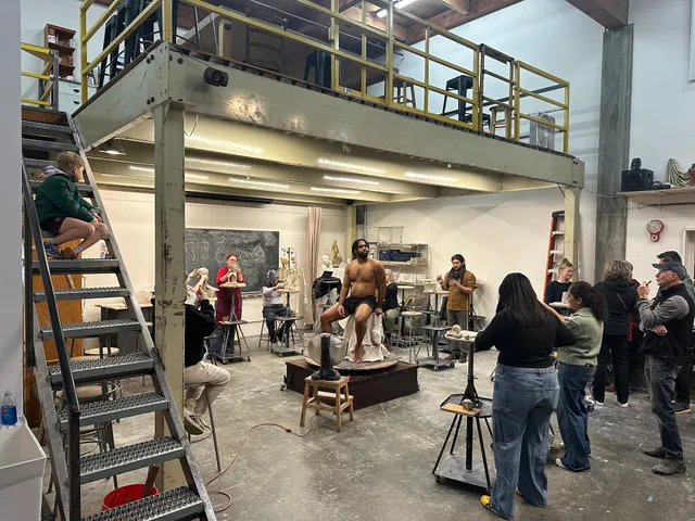 Equinox Studios Big Blue Building