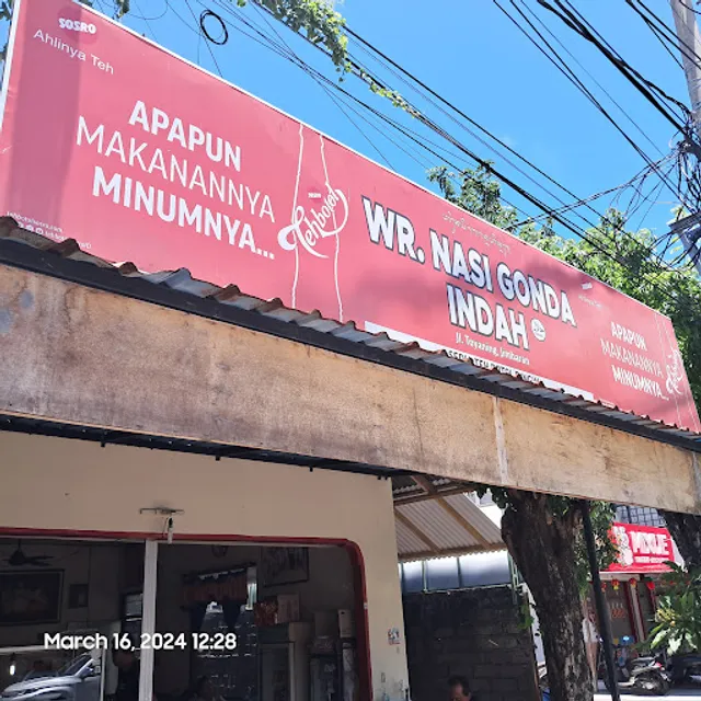 Warung Nasi Gonda Indah Kedonganan (Bu Wayan Gonda)