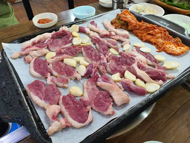 토종오리더덕구이