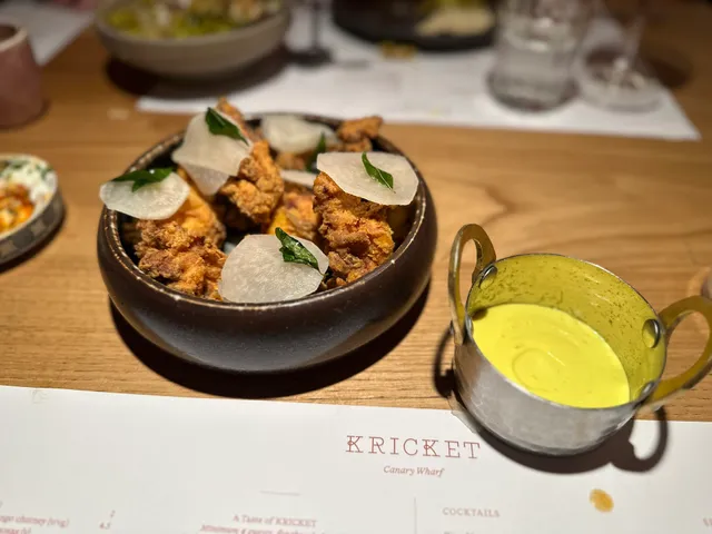 Kricket Canary Wharf Restaurant