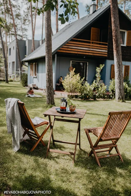 Blue Lake House by Prague