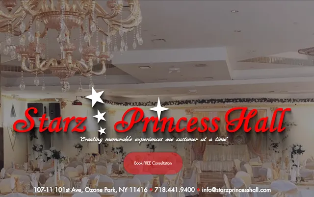 Starz Princess Banquet Hall