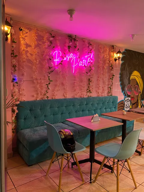 Cafetería Rosa Pastel