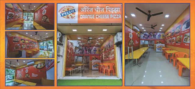 Orange Cheese Pizza - Mira Road East