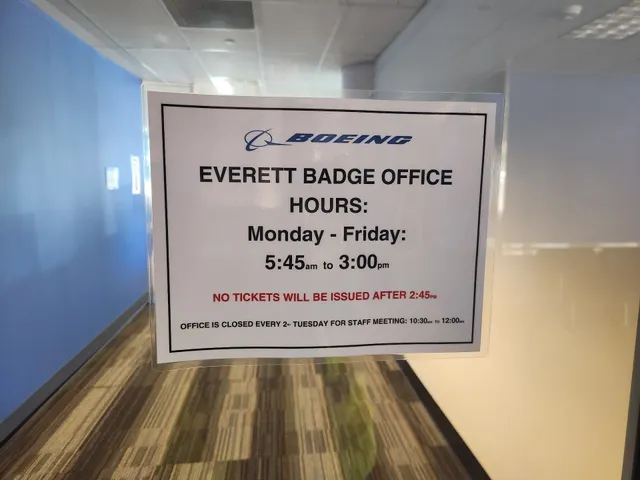 Boeing Badge Office