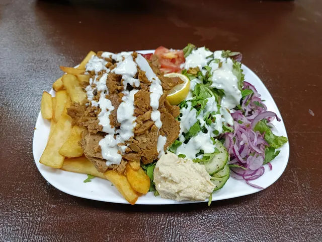 Mauer Food Kebab Pizza Vegan