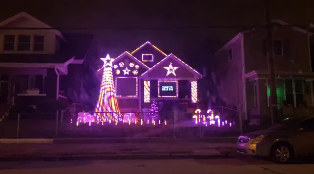 Clay Street Xmas Light Show
