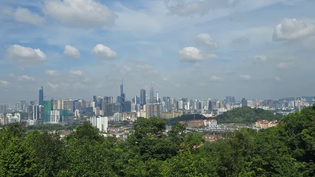 Bukit Dinding - KLCC viewpoint.