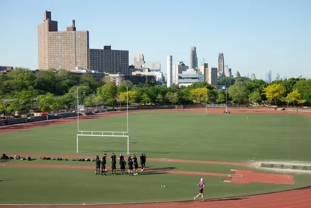 Riverbank State Park Outdoor Running Track