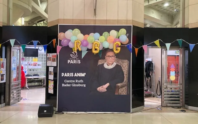 Centre Paris Anim' Ruth Bader Ginsburg