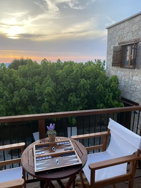 Sea & Mountain View Villa Anna Lysos