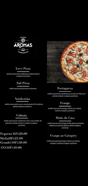 PIZZARIA E HAMBÚRGUERIA AROMAS