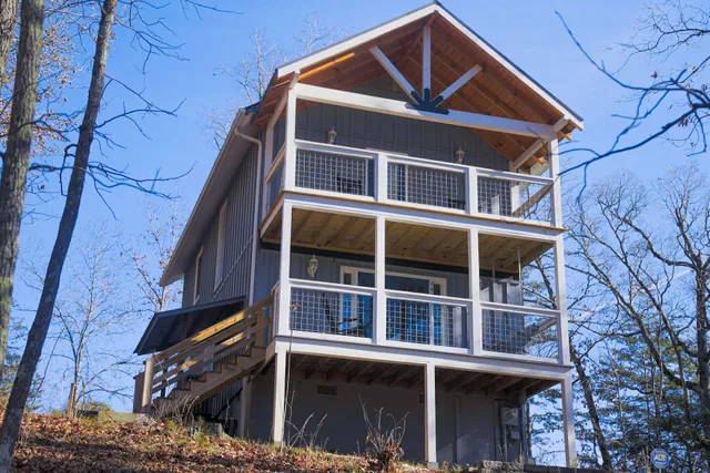 Hygge Blue Chalet by @goodhostco