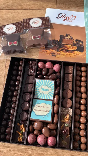 Chocolat D'lys couleurs