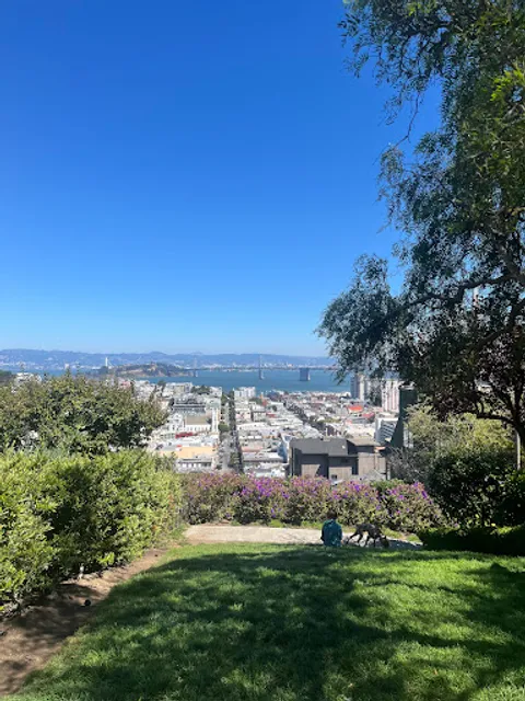Panoramic view of San Francisco Oakland Bay Bridge