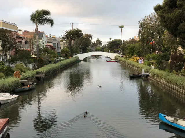 Venice Canals Beach Access Path