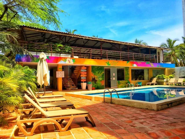 The Cantamar Beach Hostel.