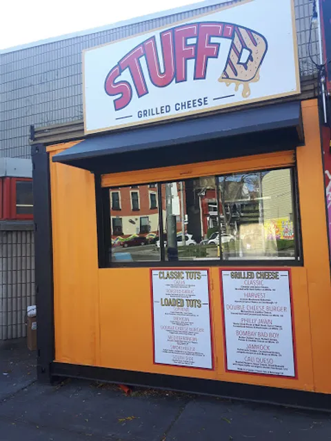 Stuff'D Grilled Cheese & Tots