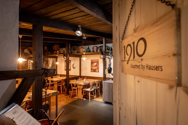 Restaurant «1910 · Gourmet by Hausers» Grindelwald