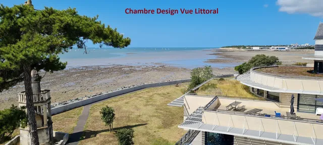 Hôtel Les Brises, vue mer.