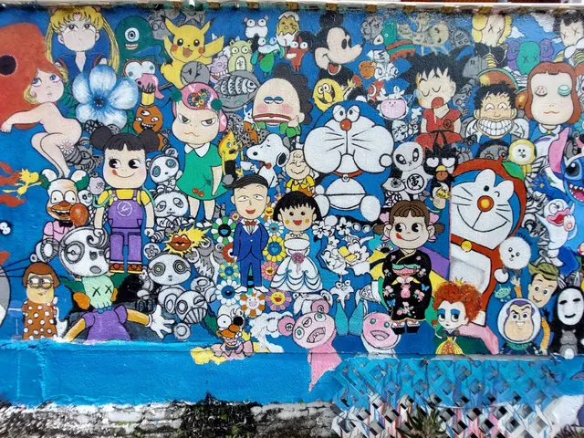 Tuen Mun San Tsuen Mural