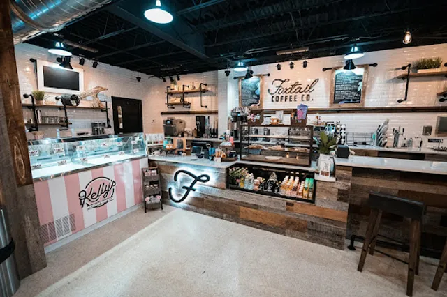 Kelly's Ice Cream Counter at Foxtail Coffee