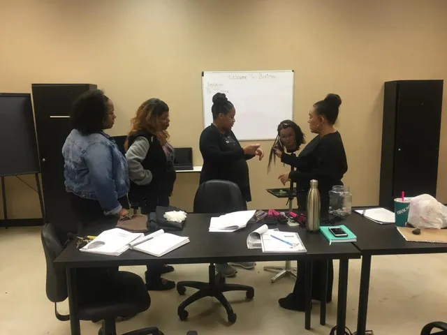 THE HAIR CAFE COSMETOLOGY AND BARBER COLLEGE