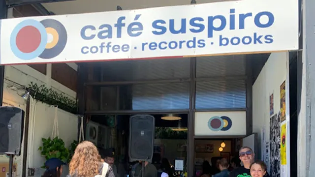 Cafe Suspiro - coffee, records, and books!