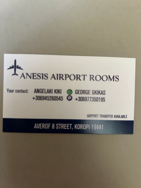 ANESIS AIRPORT ROOMS
