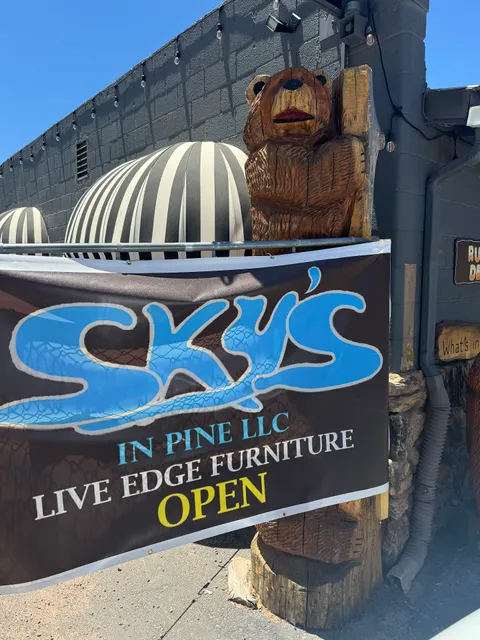 Skys In Pine Live Edge Rustic Furniture Gallery
