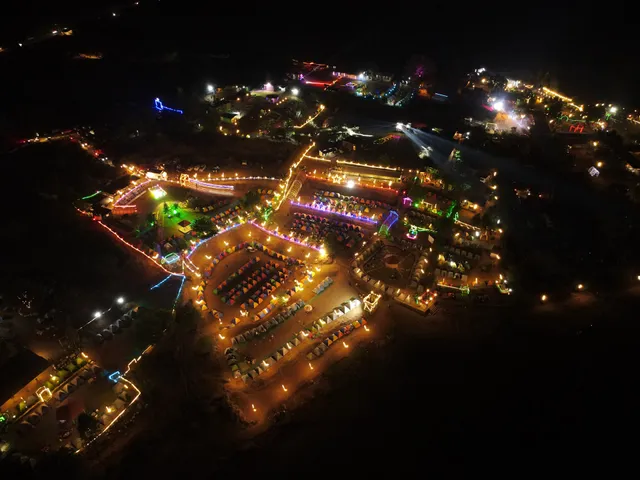 Pawna dam by starry skies camping