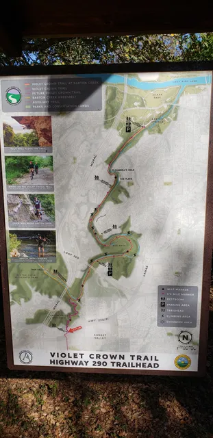 Violet Crown 290 Trail Head