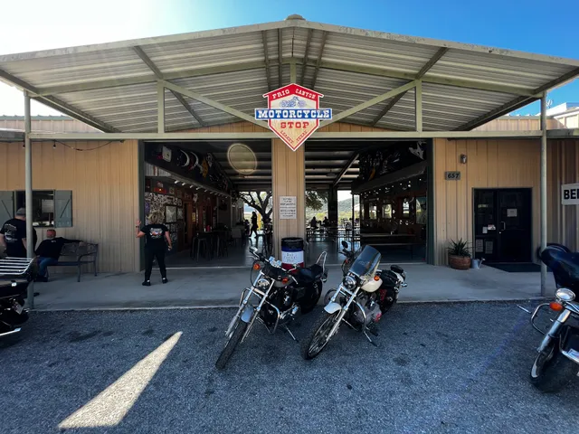 Frio Canyon Motorcycle Stop