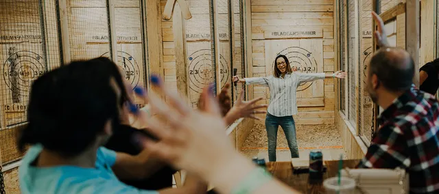 Axe Throwing Bar - Blade and Timber Honolulu