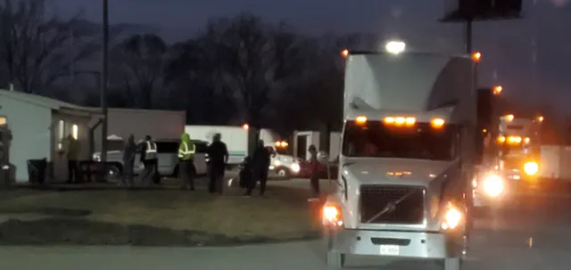 Ford Plant Butler Yard Truck Staging Area