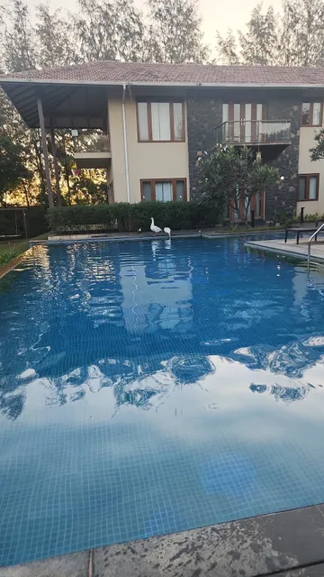 SaffronStays Courtyard