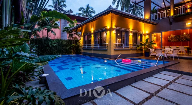 Luxury private pool villa Diva Goa