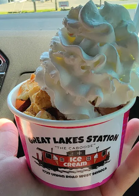 Great Lakes Station Ice Cream - "The Caboose"