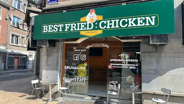 Best fried chicken Namur